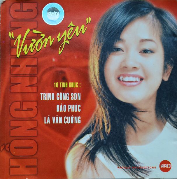 1998 Bia CD Vuon yeu Hong Nhung