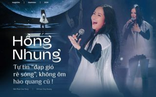 Hong nhung dap gio re song