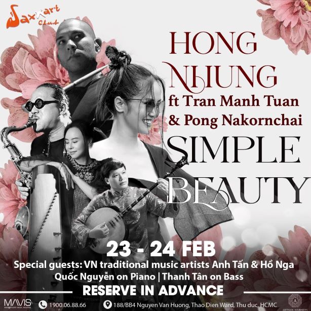 Hong nhung Simple beauty Saxn'art