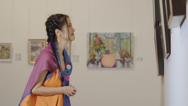 Hong Nhung Trien lam tranh nghe tu Hongkong
