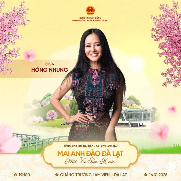 Hong Nhung Le hoi Mai Anh Dao 16.01.2026
